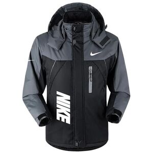 Nike Kids Black and Gray Jacket